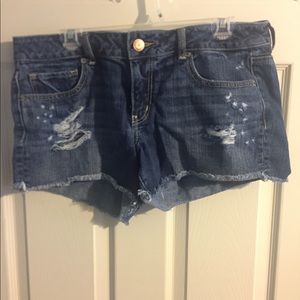 American eagle denim shorts